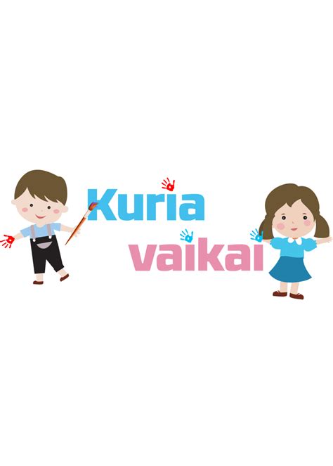 vaikai kuria žibintus