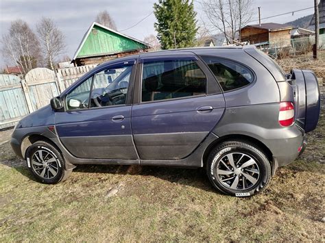 Renault Scenic RX4 modelio iliustracija