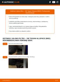 salono oro filtro keitimo instrukcija