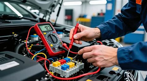 Multimetro naudojimas automobilio elektros sistemos patikrai