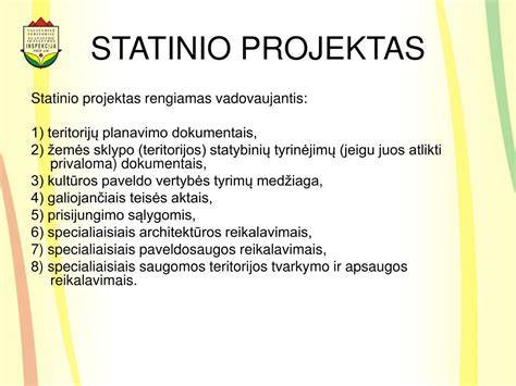 statinio projektas, architektūriniai brėžiniai