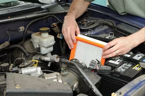 Visų automobilio filtrų tipų infografika