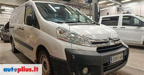 Citroën Jumpy antrosios kartos priekinė dalis