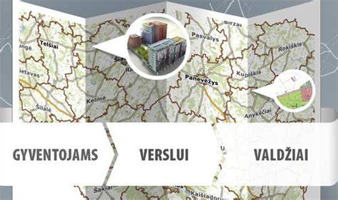 Žemėlapis su Regitros padalinių vietomis