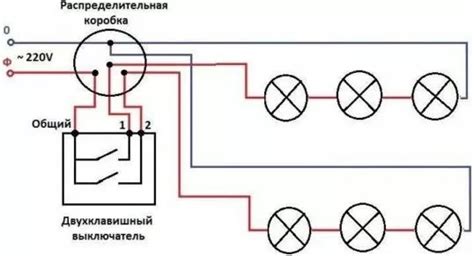 Avarinio LED šviestuvo su akumuliatoriumi schema