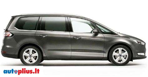 Ford Galaxy visų kartų evoliucijos vizualizacija