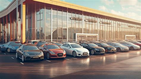 Screenshot of the car showroom parking lot where purchased vehicles appear