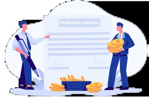schema: procesas nuo prašymo pateikimo iki mokestinės paskolos sutarties sudarymo