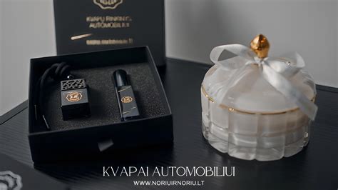 Prabangūs automobilio kvapai
