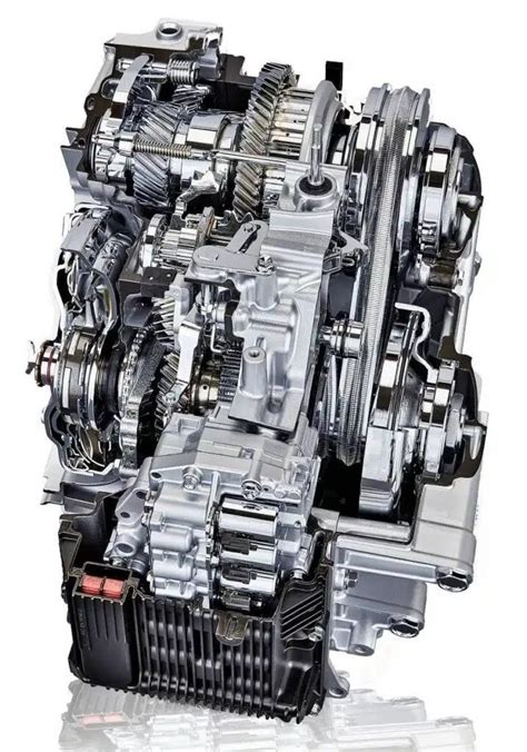 Automatinės pavarų dėžės su hidrotransformatoriumi pjūvis