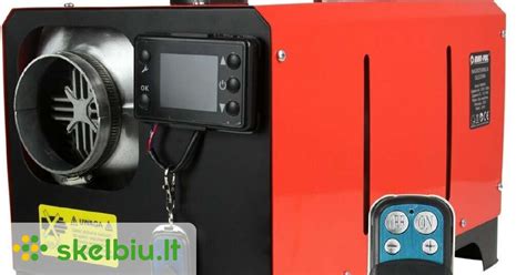 Surinktas Eberspacher D3WZ/D5WZ autonominis šildytuvas