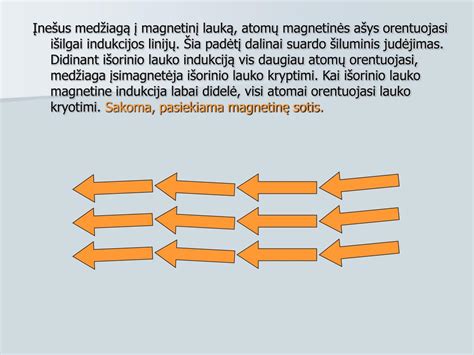 Puslaidininkinės medžiagos ir magnetinio lauko sąveikos schema