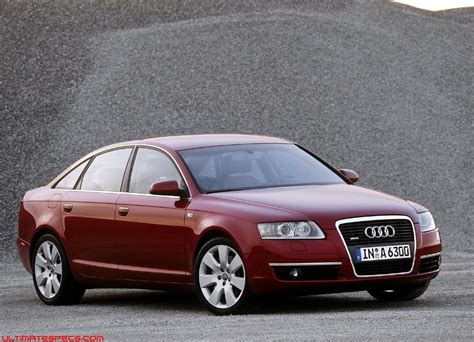 Audi A6 C6 universalas priekinių sėdynių vaizdas