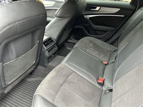 Audi A6 C6 universalas galinių sėdynių ir bagažinės vaizdas