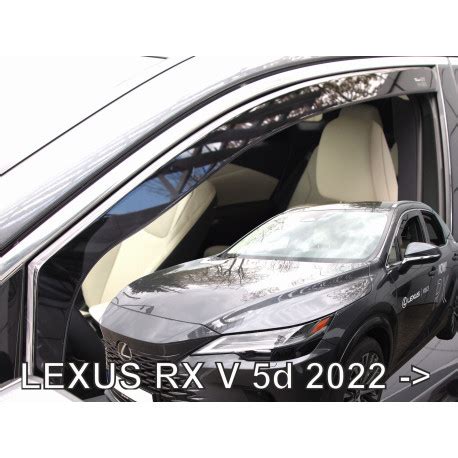 Teminis Lexus RX su langų deflektoriais