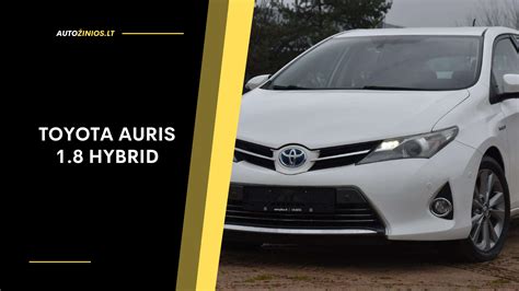 Infografika: Toyota Auris Hybrid kuro sąnaudos skirtingais režimais