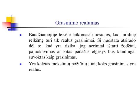 Schema, iliustruojanti grasinimo ir psichinės prievartos sąvokas baudžiamojoje teisėje
