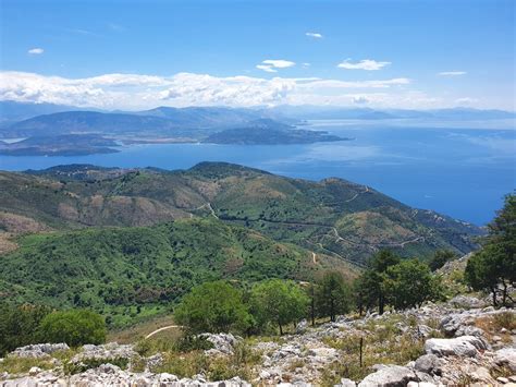 panoraminis Iskijos salos vaizdas