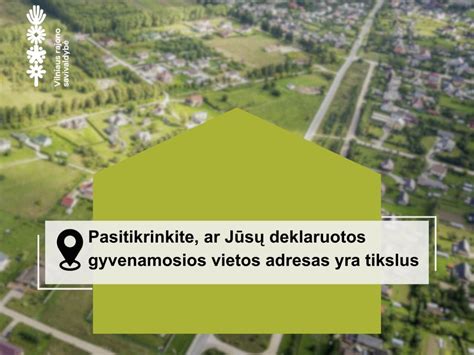 Infografika apie gyvenamosios vietos deklaravimą Lietuvoje