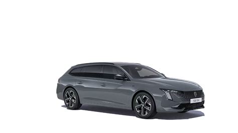 Nuotrauka: „Peugeot 508 SW“ važiuojant posūkiu, pabrėžiant vikrumą