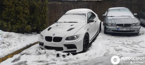 BMW E92 drifto automobilio nuotrauka trasoje