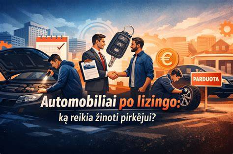 Infografika: Veiksmai pirkėjui po naudoto automobilio įsigijimo