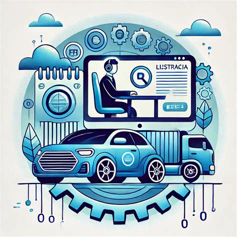 Teminė nuotrauka, vaizduojanti automobilio dalis ir kompiuterį