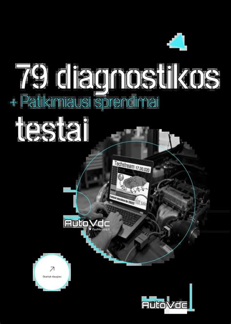 Meistras atliekantis automobilio elektronikos diagnostiką servise
