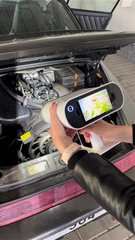 Nuotrauka: BMW automobilio prototipo skenavimas naująja KT sistema