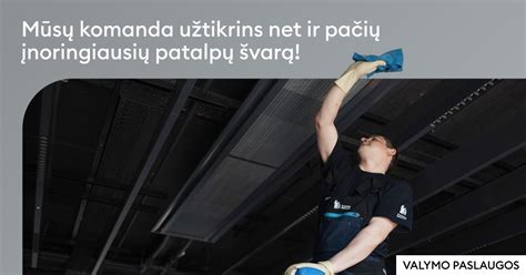 Teminė nuotrauka: profesionalus patalpų valymas