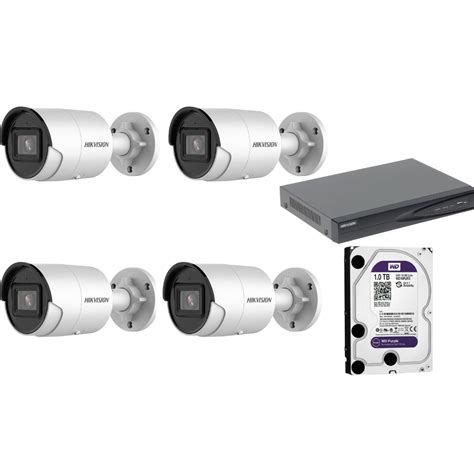 Produktų lentelė su Hikvision ir Dahua kamerų modeliais