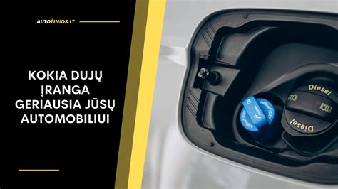 Tematinė nuotrauka: dujinė įranga automobiliui