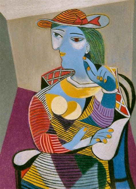 Pablo Picasso paveikslas „Avinjono merginos“ (1907)