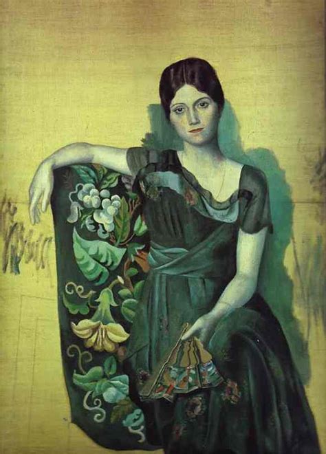 Pablo Picasso pirmoji žmona Olga Chochlova (1918)