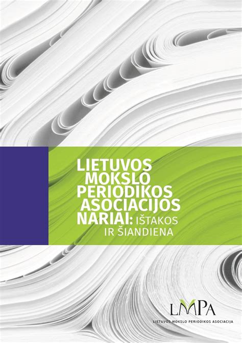 Viršelis leidinio 