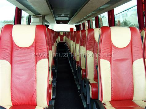 VIP klasės autobuso interjeras
