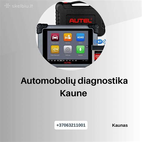Įvairių automobilių modelių kompiuterinė diagnostika