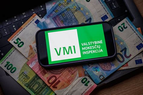 VMI sistemos langas su baudomis