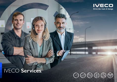 IVECO Services pristatymas ir paslaugų diagramos