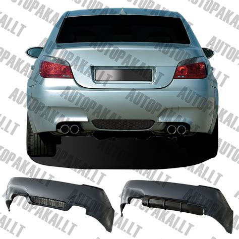 BMW E61 galinis buferis su viršutine plastmase