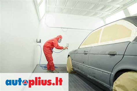 Teminė nuotrauka: automobilių dažymas