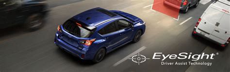 Subaru EyeSight sistemos veikimo vizualizacija