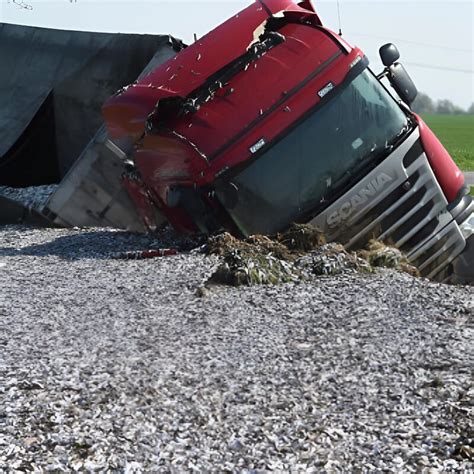 Tematinė nuotrauka: sunkvežimio vairuotojas, atliekantis mankštą prie sunkvežimio