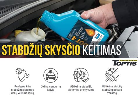 stabdžių skysčio keitimas