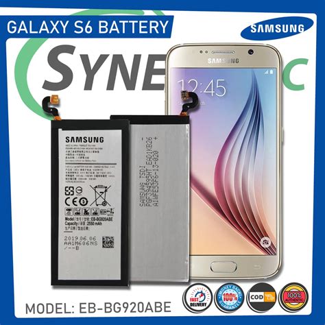 Thematic photo of Samsung Galaxy S6 and a battery icon indicating low power.