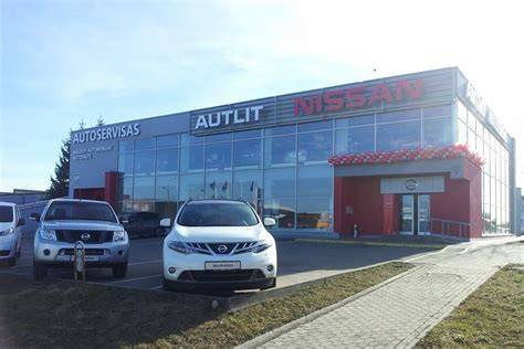 Nissan atstovo Lietuvoje logotipas