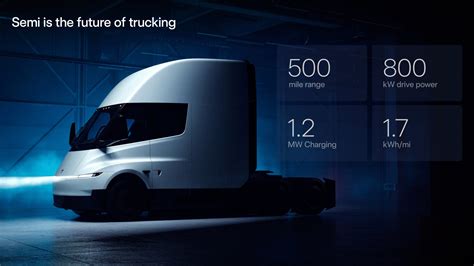 Tesla Semi elektrinis vilkikas
