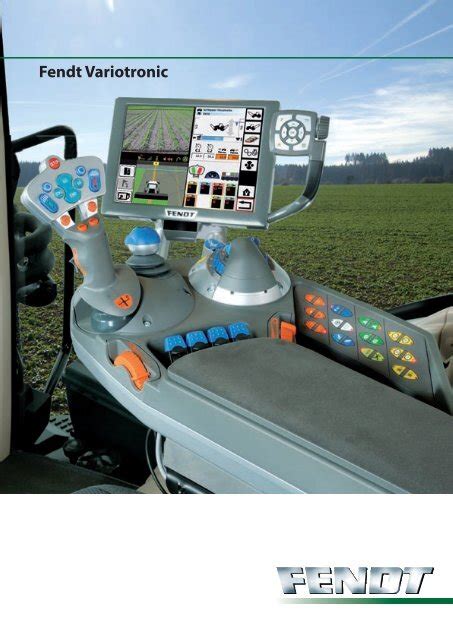 Fendt Variotronic terminalo sąsaja