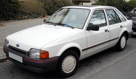Ford Escort IV Express 35 kėbulo tipo schema