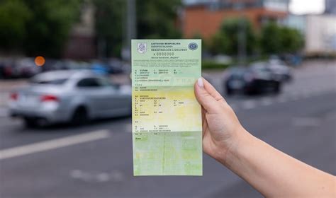 Naujo pavyzdžio transporto priemonės registracijos liudijimas
